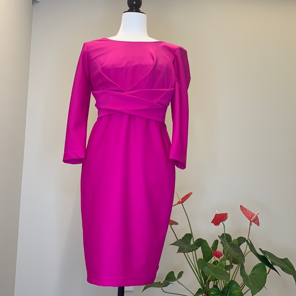 FINAL SALE! Donna Ricco pink dress size 8